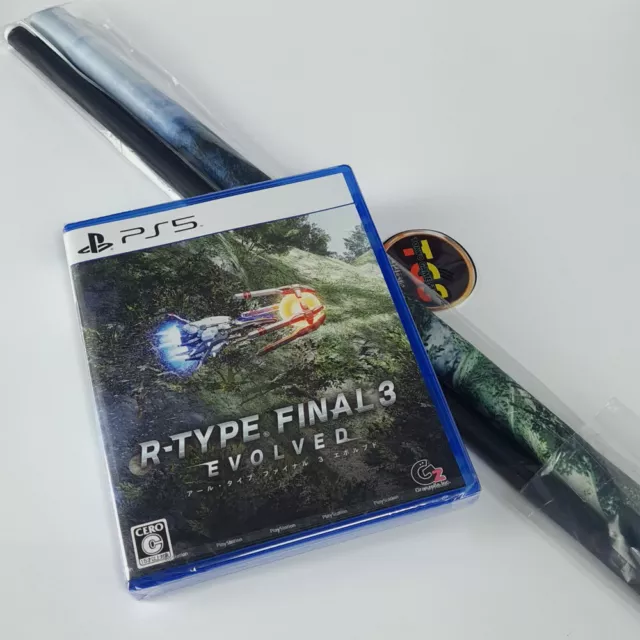 R-Type Final 3 Evolved Ebten Wallscroll Edition PS5 Japan Game In EN-FR-DE-ES-IT