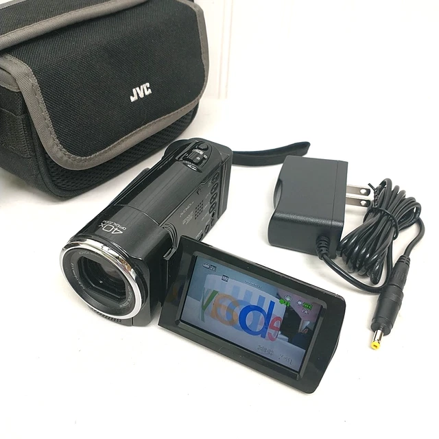 JVC EVERIO HD Digital Camcorder GZ-HM50BU 8GB Drive 40x Zoom WORKS
