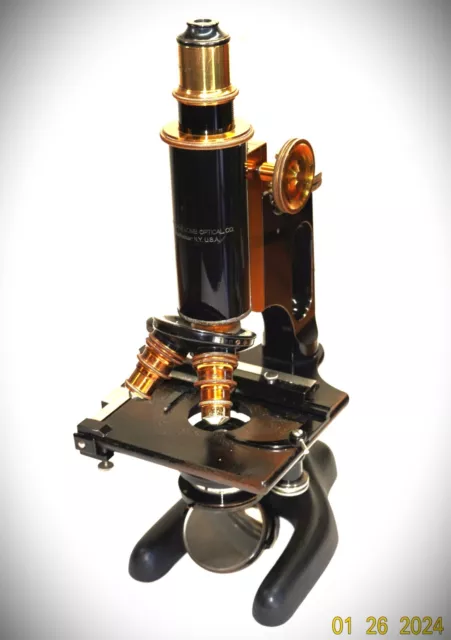 Bausch & Lomb vintage compound microscope - near mint