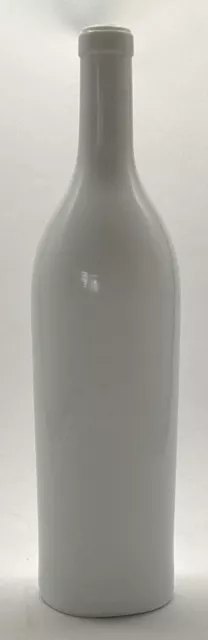 Antike Flasche Waldglas Weisses Glas nicht transparent 19. Jahrundert #1