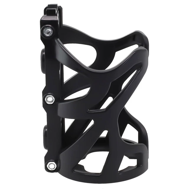 Porte-gobelet MoKo Pour Moto Et VTT – Universel 4,8-9,1 Cm, Antivol, Ajustable 360°, Noir