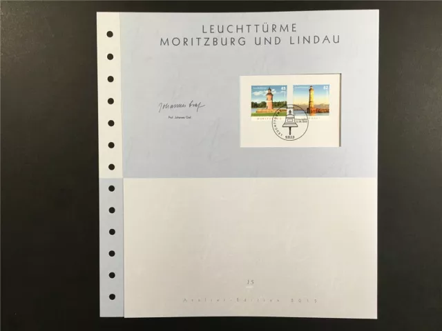 Brd Kunst-Edition 2015/15 Leuchttürme Leuchtturm Lighthouses