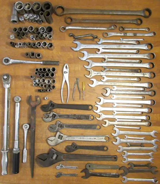 Huge Lot of (120+) Williams U.S.A. Tools - Sockets, Wrenches, Ratchets & More