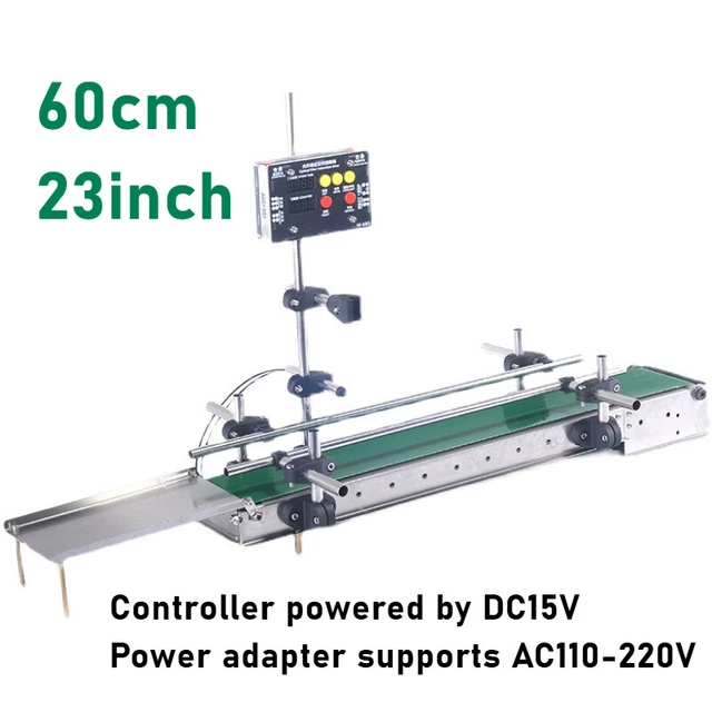 Tapis Roulant Petit Automatique étanche 110-220V - Pour Production, Contrôle Digital