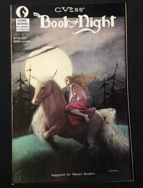 The Book Of Night 1 Charles Vess Horse Suggested For Mature Readers Dark Horse