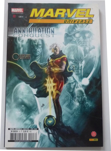 MARVEL UNIVERSE  n° 8 avril 2008 - Annihilation Conquest T1 - PANINI COMICS - VF