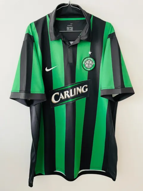 Celtic Glasgow 2006/07 Away Football Shirt Jersey Nike Size Xl Very Good