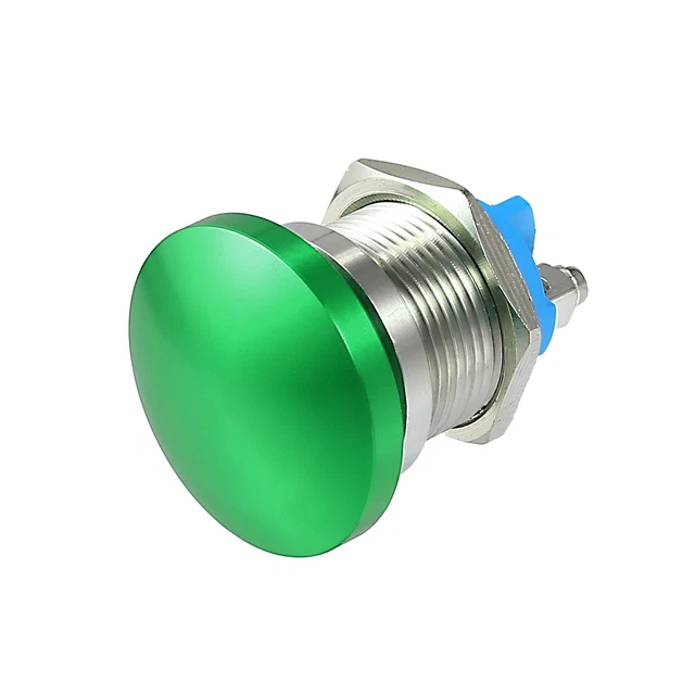 Ej.Life 12V 16mm Voiture étanche Bouton Poussoir En Métal Momentané ON