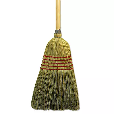 Boardwalk 926YEA Parlor Broom, Yucca/corn Fiber Bristles, 55.5" Overall Length,