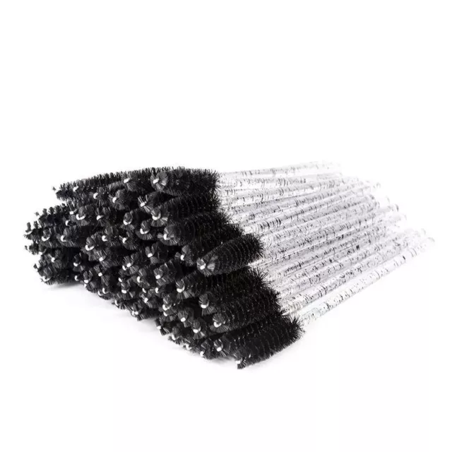 50pcs Disposable Mascara Wands Eyelash Brushes Lash Extension Applicator