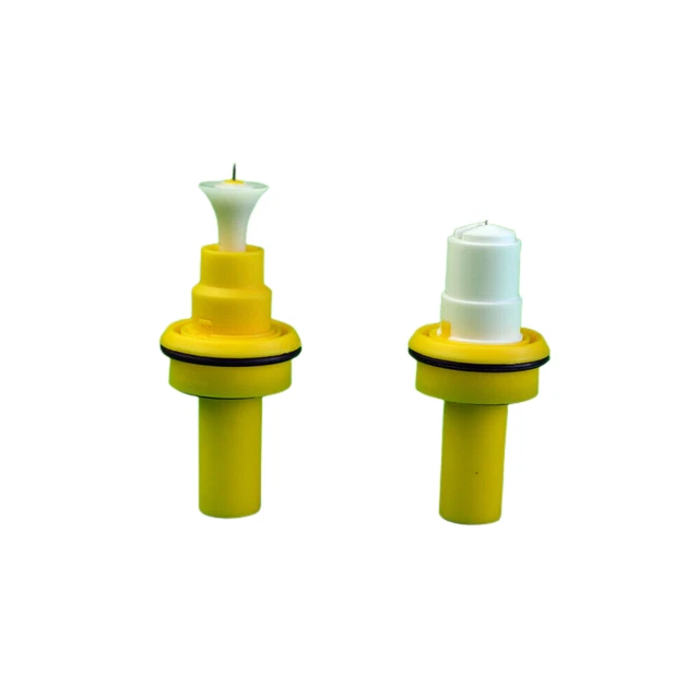 2Pcs round and Flat nozzle for Wagner X1 Electrostatic Powder Coating spray gun