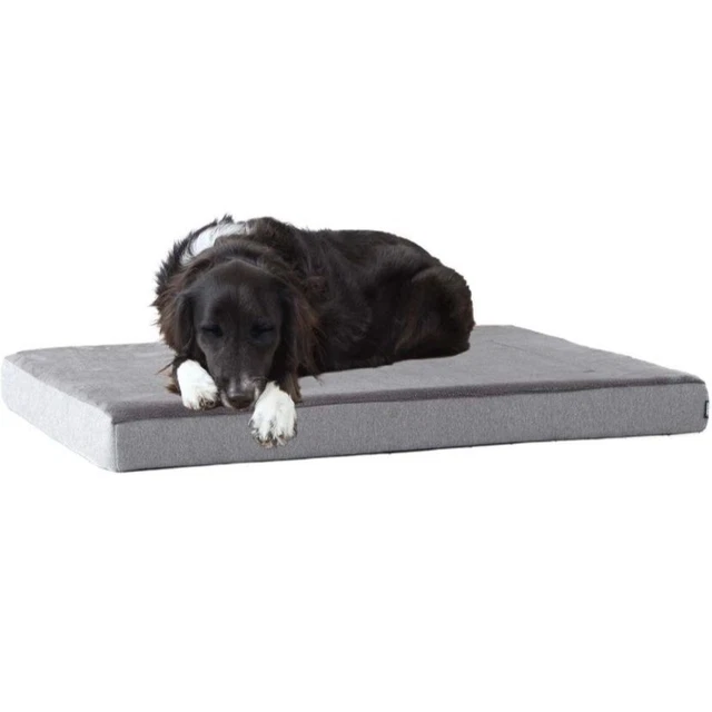 Memory Foam Platform Dog Bed Plush Mattress for Dogs