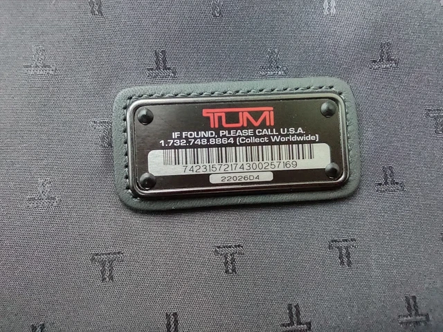 TUMI 26 in. EXPANDABLE BLACK BALLISTIC NYLON G4 22026D4 2 WHEEL ROLLING LUGGAGE 3