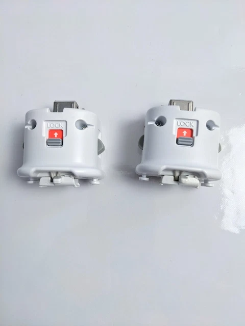 2x OEM Nintendo Wii Motion Plus Adapter OEM Motion Plus Tested RVL-026