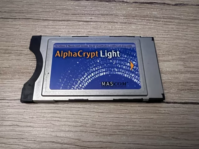 Mascom Alphacrypt Léger Module R2.4 Complet Fonction Bon État