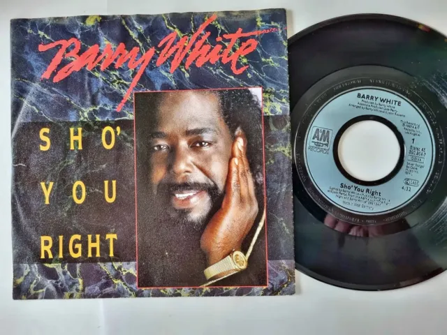 Barry White - Sho' you right 7'' Vinyl Germany