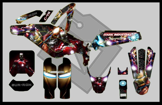 Ron Graphics SUR-RON GRAPHICS KIT for Sur-Ron Light Bee X Surron Wrap Sticker ...