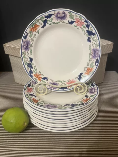 Vintage Copeland Spode COBRIDGE Bread Plate Floral Rim 5 1/2" Price Is For Each