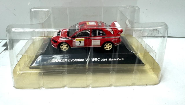 Miniature AUTOart 1/18 Mitsubishi Lancer WRC Ralliart - Rovanpera Monte-Carlo 2005
