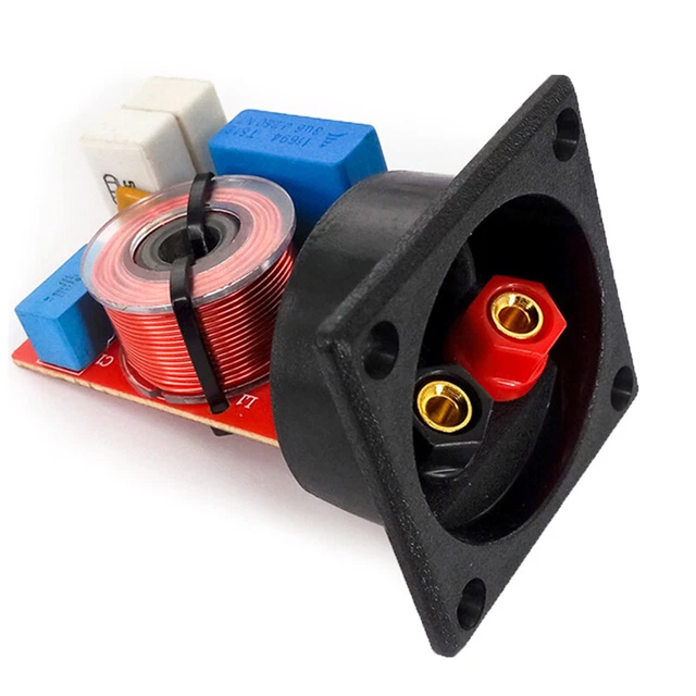 80W 2 Way Hi-Fi Speaker Frequency Divider Crossover Filters with Junctio_bf