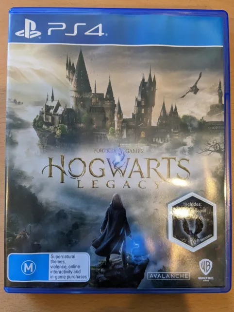 HOGWARTS LEGACY (PS4) Like New with unused Day One DLC code $79.00