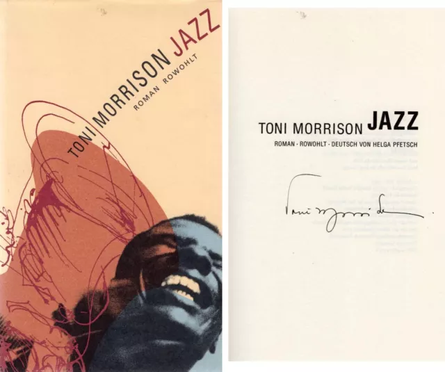 Toni Morrison Nobel Prize Literatur autograph, signed book