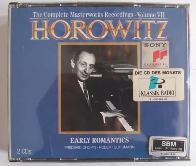 Horowitz Early Romantics Complete Masterworks Recording Vol. VII 2 x CD