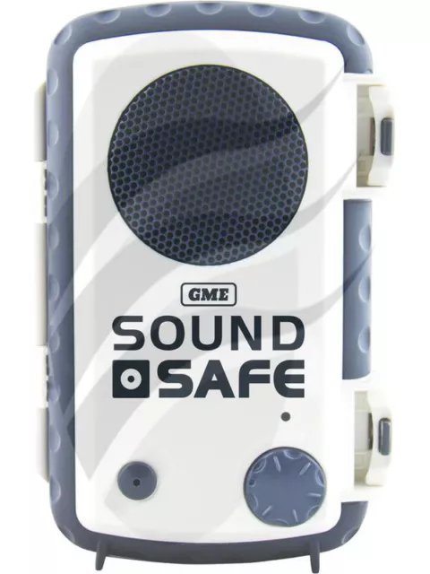 GME Sound Safe White Case Waterproof Amplified Floating iPod & Mp3 w/ (SS001W)