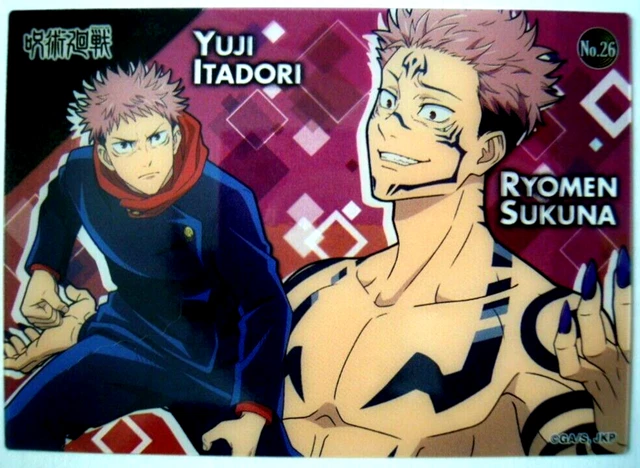 Jujutsu Kaisen Yuji Itadori Ryomen Sukuna No 26 Japanese Clear Card Collection 5 30 Picclick Uk Jujutsu Kaisen Yuji Itadori Ryomen Sukuna No 26 Japanese Clear Card Collection 5 30 Picclick Uk