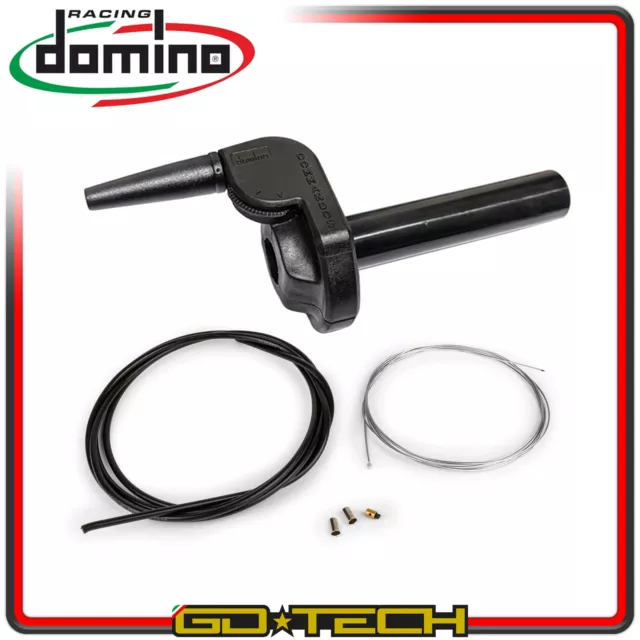 Commande Gaz Rapide Domino Moto Tommaselli Universale avec Câble Et Gaine