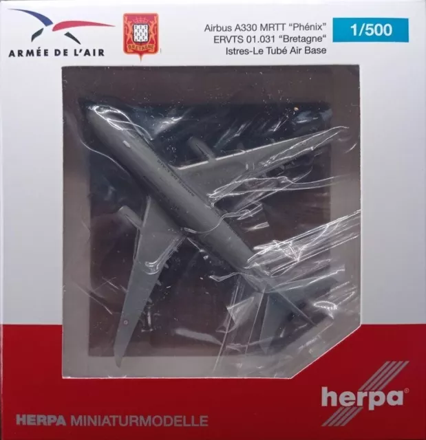 Herpa Wings 1:500 Airbus A330 MRTT Phénix French Air Force ERVTS 536677