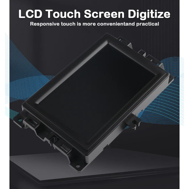 Display Touchscreen 7 Pollici Di Sostituzione Per UConnect - Compatibile Con TDO WXGA0700K00057 E V2, Anti-Riflesso