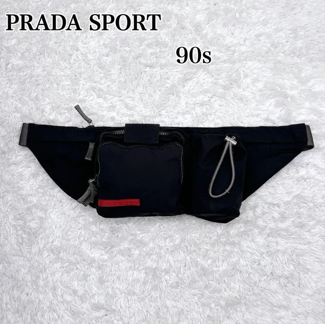 Archive PRADA BodyBag WaistPouch Y2K 00s PRADA SPORT 00S Rare