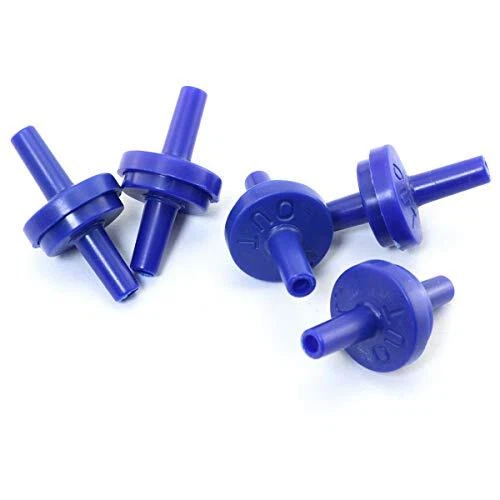 ZRM&E 5pcs One Way Non-Return Check Valve Aquarium Co2 System Air Pump Fish Aqua