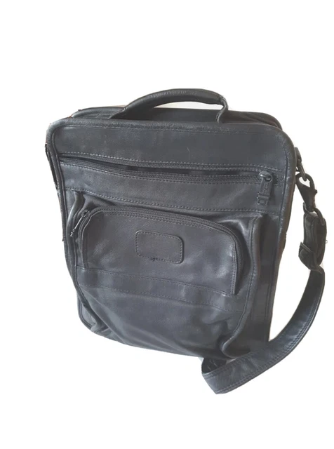 Tumi Travel Tote Bag - Black Leather