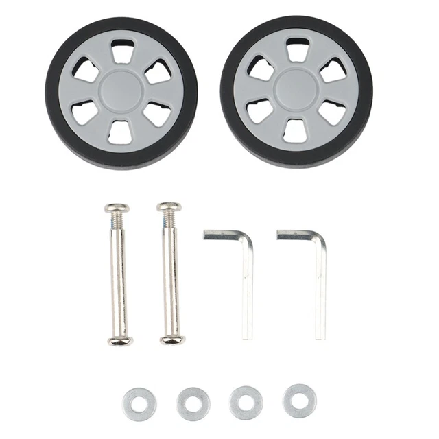 Housses Silicone Pour Roues Valise - Lot De 8 - Protection Anti-usure Et Réduction Bruit - Deux Tailles Disponibles
