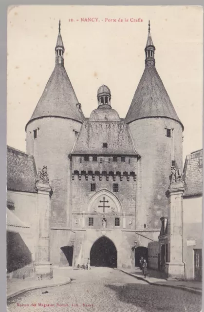 NANCY 54 Porte de la Craffe CPA animée non-circulé Éd Magasins Réunis début 1900