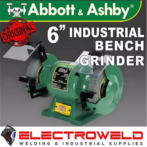 Abbott & Ashby 6" 150mm Industrial Bench Grinder Grinding Machine 240V ATBG280/6
