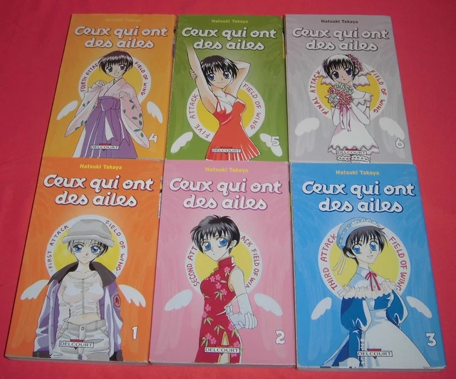MANGA CEUX QUI ont des Ailes Tomes 1 à 6 [Editions Delcourt] Intégrale
