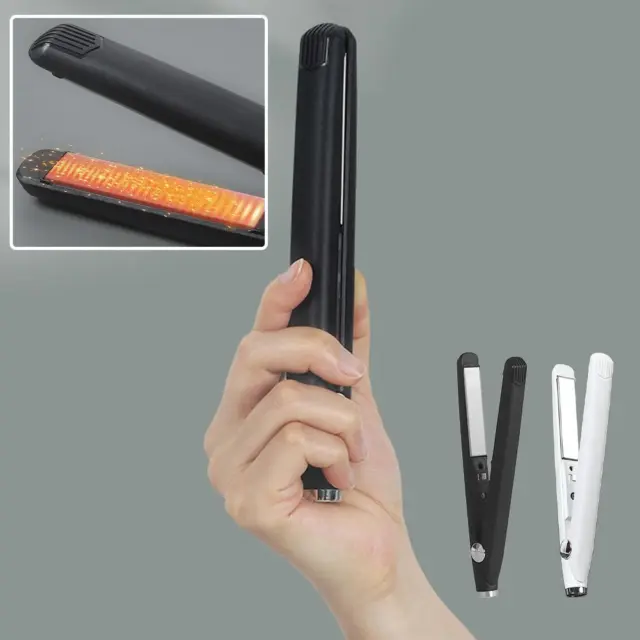 Lisseur cheveux sans fil portatif d'USB 160℃ 200℃ lisseur coiffure `