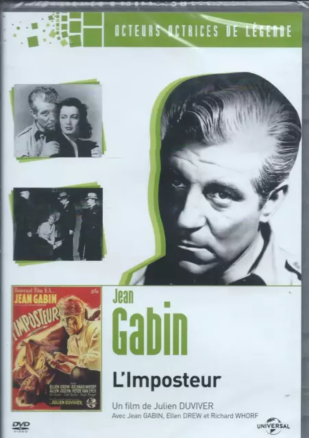 DVD L'Imposteur Jean Gabin  (Envoi en suivi ) Neuf sous cellophane