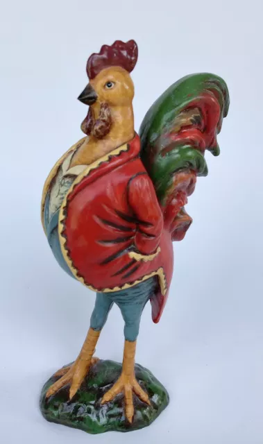 Vintage Rooster Figure Midwest Of Cannon Falls Anthropomorphic Figurine