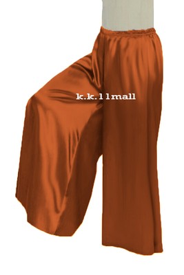 Aladdin Halloween Pantalone ALADDIN Largo Boho Raso Ventre Danza Palazzo Plus Misura S19 
