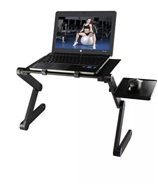 Laptop Stand Desk Table Adjustable Folding Computer Table Portable Sofa Lap Tray