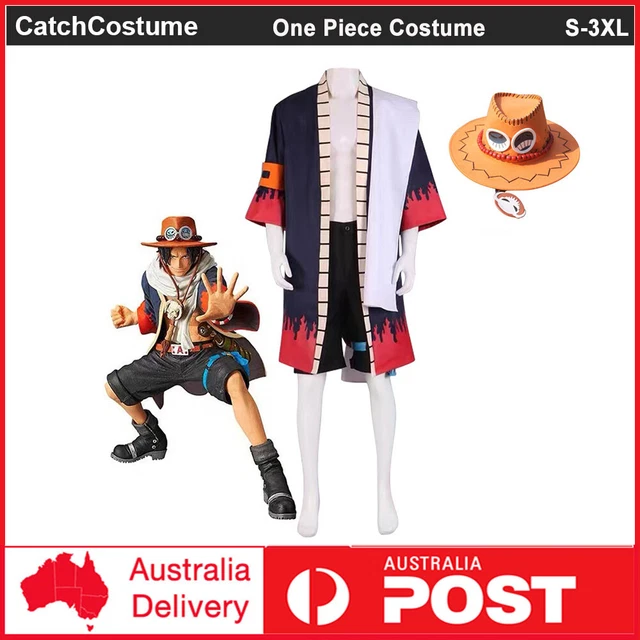 ONE PIECE PORTGAS D Ace Cosplay Costume Full Set Christmas Book Week