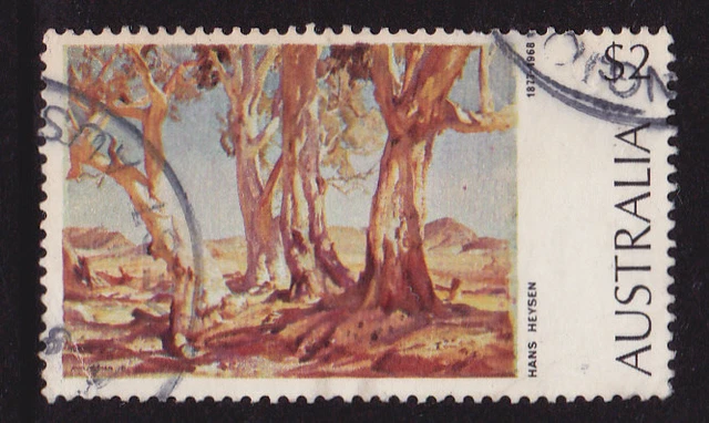 1974 Australian Paintings $2 Red Gums - Used Stamp