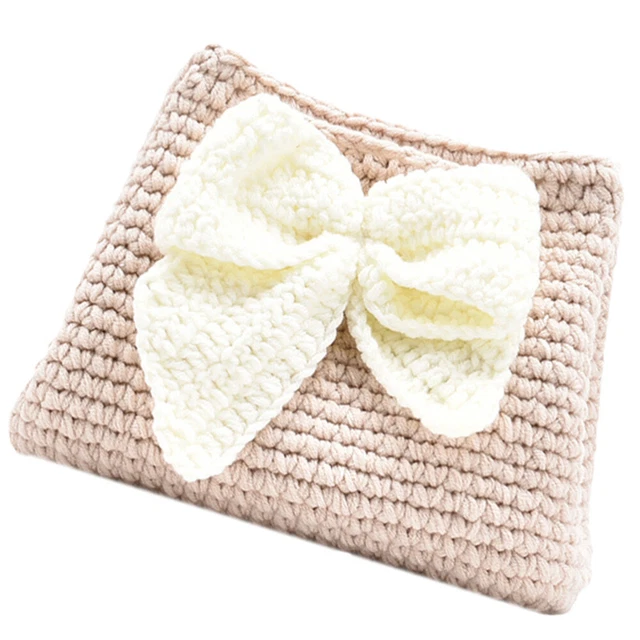 Knitted Drawstring Purse End Bag Summer Purse Shoulder Bags 11