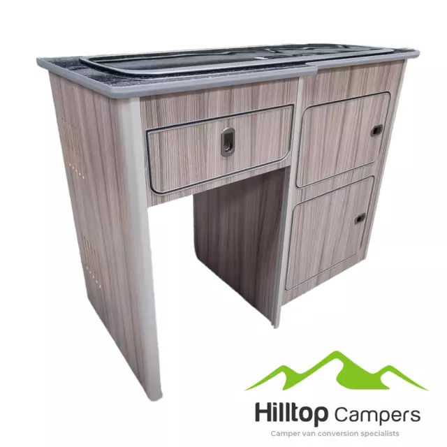 Driftwood Day Van Camper Van Horse Box Kitchen Pod Ready Assembled