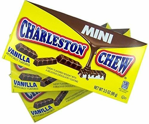 Mini Charleston Chew Vanilla Flavored Theater Box, 3.5 oz (1-Box)