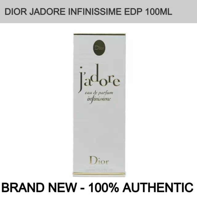 Dior J'adore Infinissime Eau de Parfum for Women 100ml Spray Bottle, NEW IN BOX!